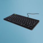 R-Go Tools Compact Break Ergonomic keyboard R-Go , compact keyboard with break software, QWERTZ (CH), wired, black