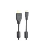 Prokord HDMI-H 0112 HDMI-kabel 2 m HDMI Typ A (standard) HDMI Type C (Mini) Svart