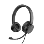 CODi A04503 headphones/headset Wired Head-band Office/Call center USB Type-A Black