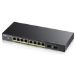 Zyxel GS1900-10HP network switch Managed L2 Gigabit Ethernet (10/100/1000) Power over Ethernet (PoE) Black