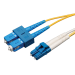 Tripp Lite N366-05M InfiniBand/fibre optic cable 196.9" (5 m) LC SC OFNR Yellow