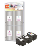 Peach PI100-243 inktcartridge Zwart, Cyaan, Magenta, Geel