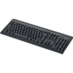 Fujitsu KB410 USB keyboard Black