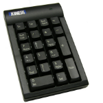 Kinesis Low-Force Keypad numeric keypad PC/server USB Black