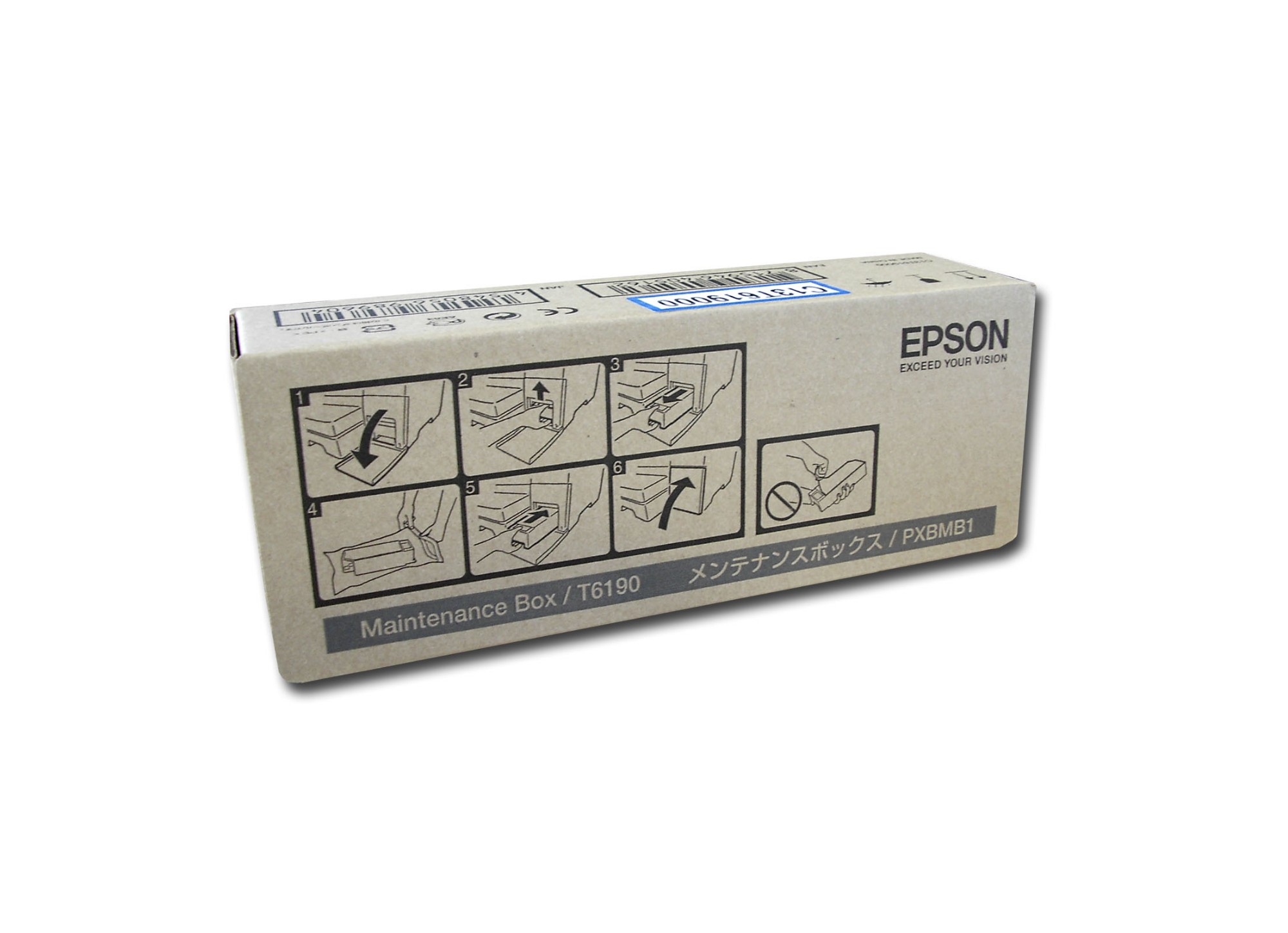 Epson C13T619000/T6190 Cleaning cartridge, 35K pages for Epson B 300/500/Stylus Pro 4900/SureColor SC-P 5000/SureColor SC-P 5000 V