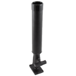 RAM Mounts Tube Fishing Rod Holder with Rectangular Ball Base