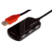 Lindy 4-Port USB 2.0 Hub 480 Mbit/s Black