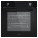 electriQ Electric Single Oven - Black