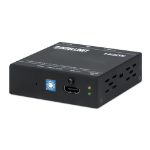 Intellinet H.264 HDMI Over IP Video Wall Extender - Receiver Distributes an H.264-compressed 1080p HDMI Signal up to 500 m (1,640 ft.) Over a Network; Video Wall, Unicast & Multicast Streaming; Mountable, Black