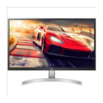 LG 27UL500-W 27″ 4K ULTRA MONITOR HD HDMIx2, DP 5ms SILVER LG