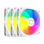 Cooler Master MasterFan MF120 Lite Computer behuizing Ventilator 12 cm Wit 3 stuk(s)