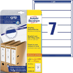 Avery LR4760-25 self-adhesive label Rounded rectangle Permanent White 210 pc(s)