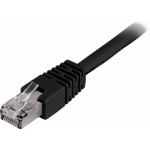 Deltaco STP-630S networking cable Black 30 m Cat6 F/UTP (FTP)