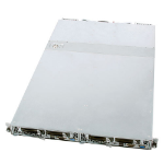 Intel SR1680MV server barebone Socket B (LGA 1366) Rack (1U) Metallic, Silver