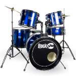 PDT RockJam Full size drum kit - Blue