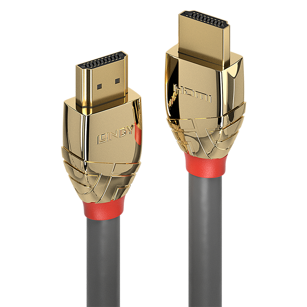 Image of Lindy 7.5m High Speed HDMI Cable, Gold Line