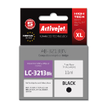 Activejet AB-3213BN printer ink for Brother, Brother LC3213BK replacement; Supreme; 11 ml; black