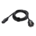 Axis TU6011 Black Power plug type F C13 coupler