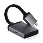 Satechi ST-TCDHAM USB graphics adapter Grey