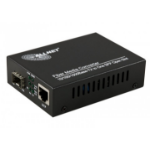 ALLNET ALL-MC104G-SFP1 netwerk media converter 1000 Mbit/s Multimode, Single-mode Zwart