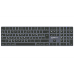 Logickeyboard Titan FR Mac keyboard Home USB + Bluetooth AZERTY French Titanium