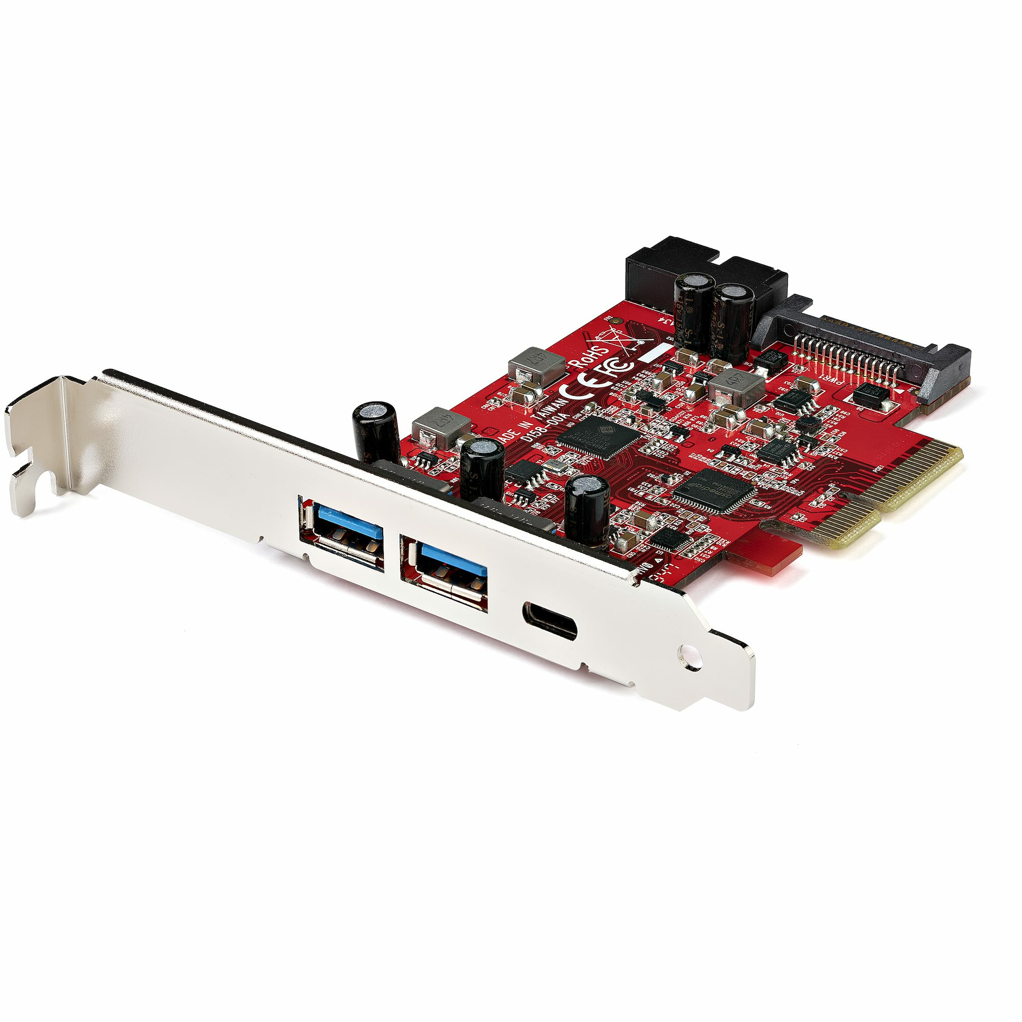 Image of StarTech.com 5-Port USB PCIe Card - 10Gbps USB 3.1 Gen 2 PCIe Card...