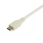 StarTech.com USB C to Gigabit Ethernet Adapter w/USB A Port - White 1Gbps NIC USB 3.0/USB 3.1 Type C Network Adapter - 1GbE USB-C RJ45/LAN TB3 Compatible Windows MacBook Pro Chromebook