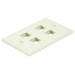 Monoprice 6732 wall plate/switch cover Ivory