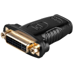 Microconnect HDMIDVIFF cable gender changer HDMI DVI-I Black  Chert Nigeria