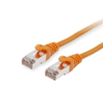 Equip Cat.6A S/FTP Patch Cable, Orange, 1.5m