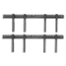 Atdec ADWS-2X2F-200-W signage display mount 65" Black