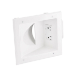 Monoprice 8476 socket-outlet White