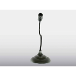 Perfect Choice Microfono de Lujo con Cuello Flexible Negro