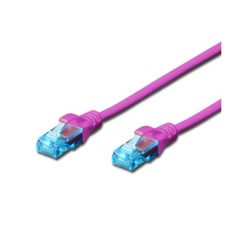 Image of FDL 2M CAT.5e UTP PATCH CABLE - VIOLET