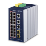 PLANET IGS-20160HPT network switch Managed L2/L3 Gigabit Ethernet (10/100/1000) Power over Ethernet (PoE) Blue, White