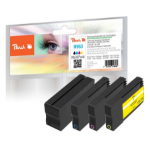 Peach 6ZC70AE ink cartridge 4 pc(s) Compatible Black, Cyan, Magenta, Yellow