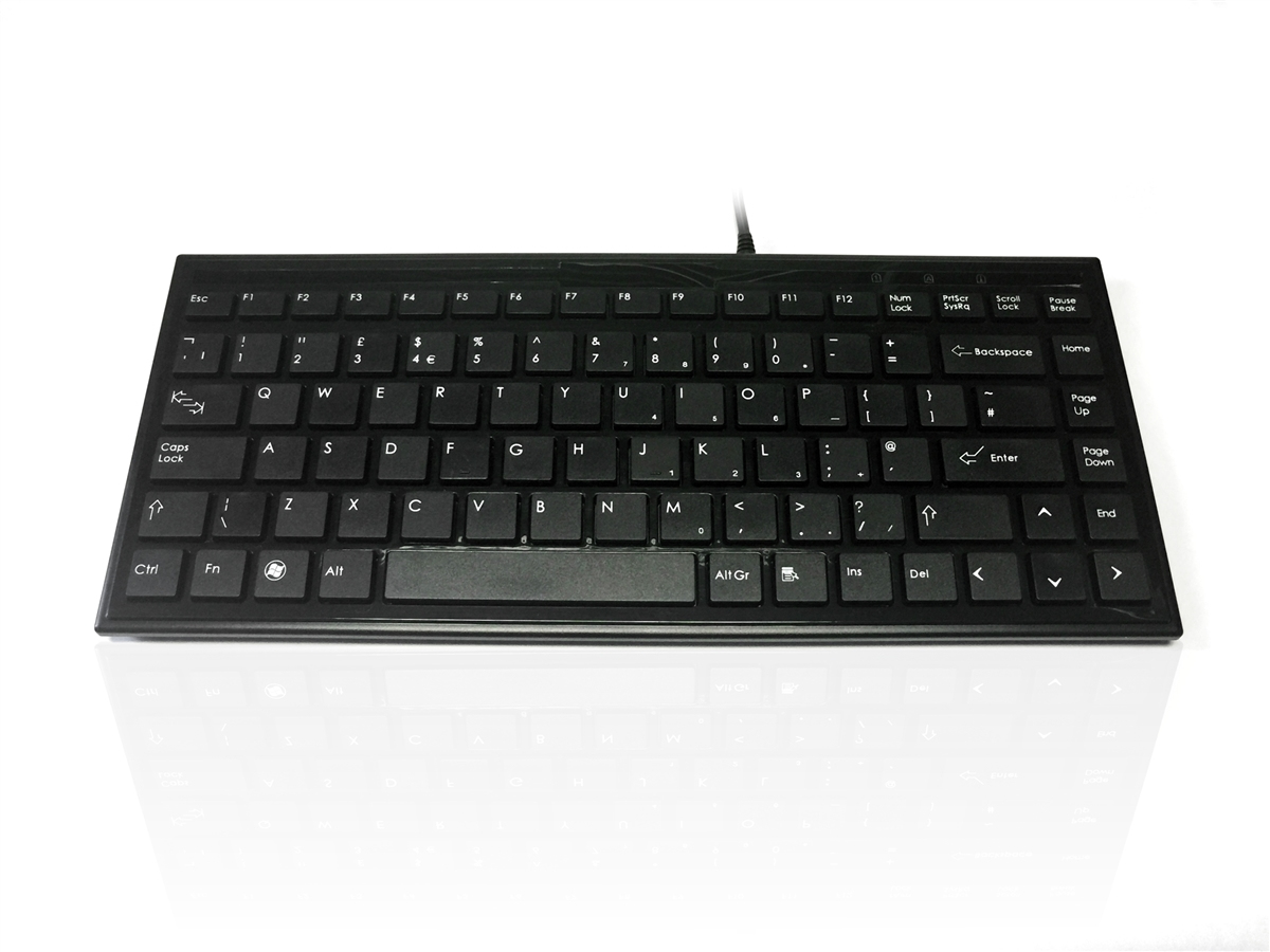 Image of Ceratech 395 keyboard USB QWERTY UK English Black