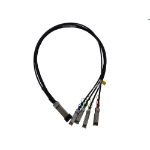 HPE 100GbE QSFP28 to 4x25GbE SFP28 1m Direct Attach Copper Cable