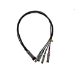HPE 100GbE QSFP28 to 4x25GbE SFP28 1m Direct Attach Copper Cable