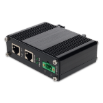 AddOn Networks ADD-POEINJCT90W-I-DR network media converter 1000 Mbit/s Black