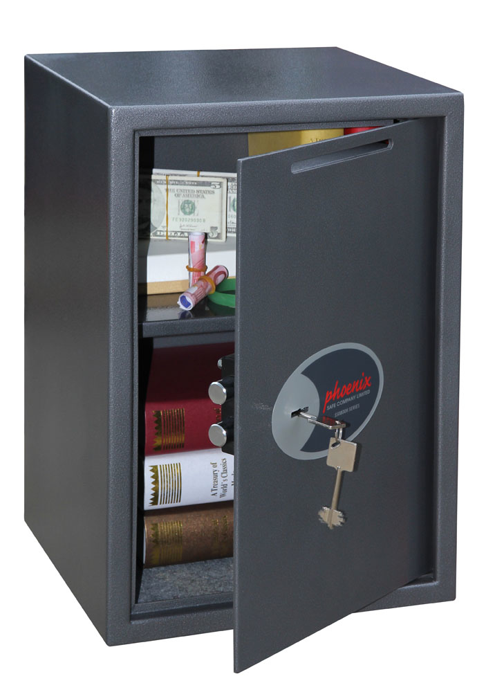 Phoenix Safe Co. VELA DEPOSIT Graphite, Metallic 51 L Steel