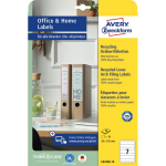 Avery LR4760-10 self-adhesive label Rectangle Permanent White 70 pc(s)