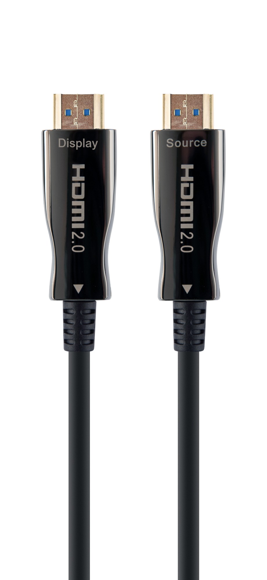 Gembird CCBP-HDMI-AOC-10M-02 HDMI-kabel HDMI Typ A (standard) Svart