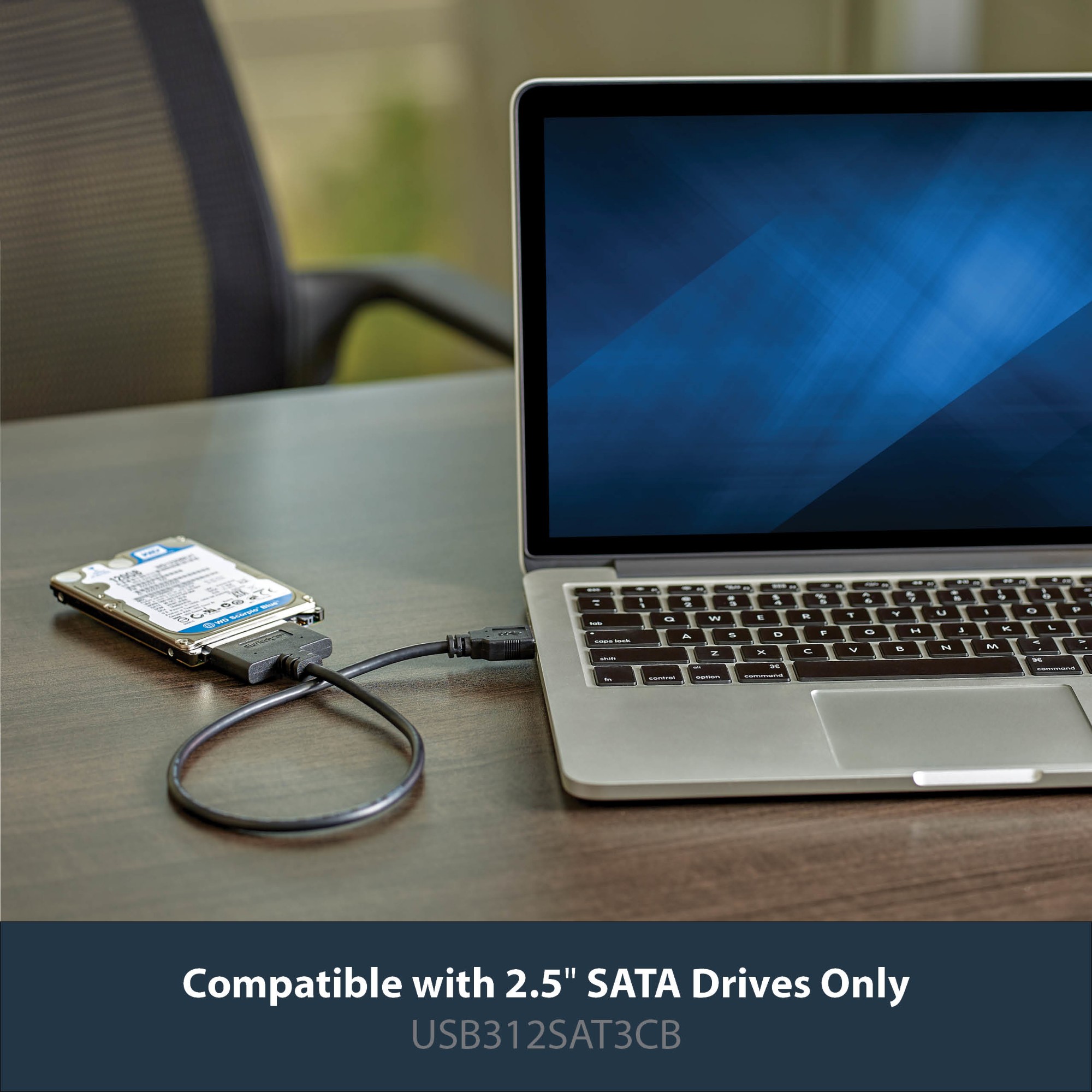 StarTech.com USB 3.1 (10Gbps) Adapter Cable for 2.5&quot; SATA Drives