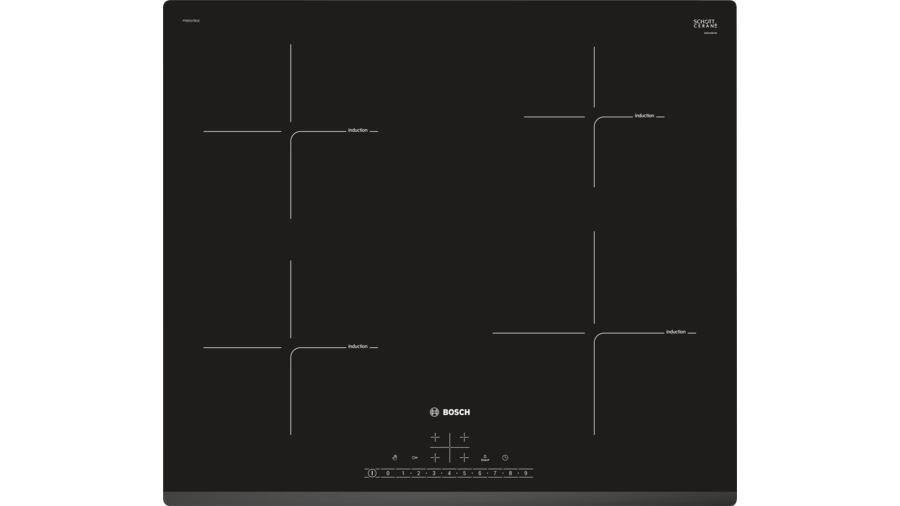 Bosch Serie 6 PIE631FB1E hob Black Built-in Zone induction hob 4 zone(s)