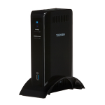 Toshiba PA5266U-1PRP laptop dock/port replicator Wireless WiGig Black