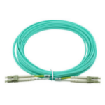BlueOptics BK843A-BO Glasvezel kabel 50 m LC OM3 Aqua-kleur