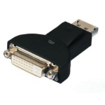Jou Jye Computer AVA120 cable gender changer DP plug 20p DVI Black