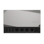 EcoFlow ZMM100-COMBO1-EU interface hub Black, Grey