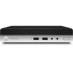 T1A HP ProDesk 400 G4 Refurbished Intel® Core™ i5 i5-8400T 8 GB DDR4-SDRAM 256 GB SSD Windows 10 Pro Mini PC Black, Silver